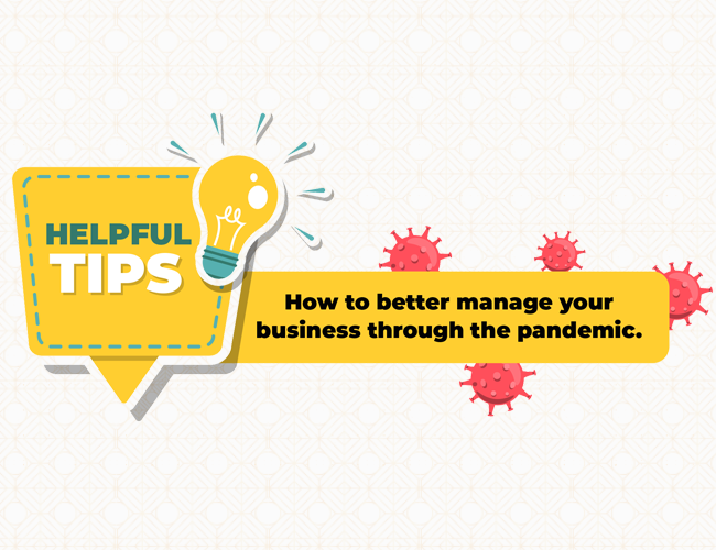 5 ways to better manage your business through the pandemic